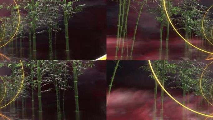 竹林 纵深 空间