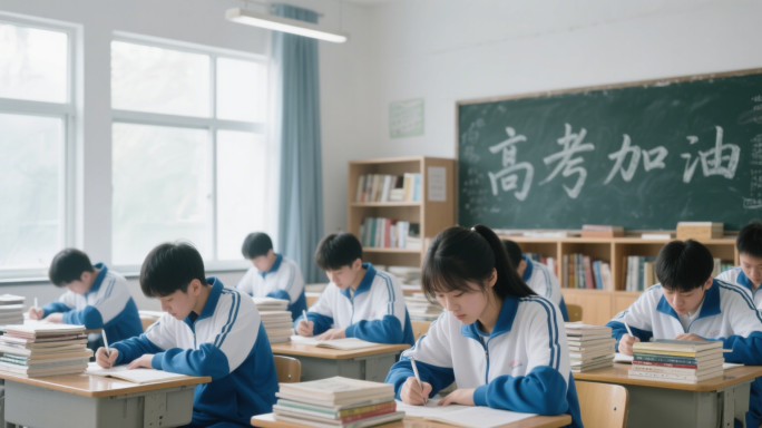 高考加油视频素材