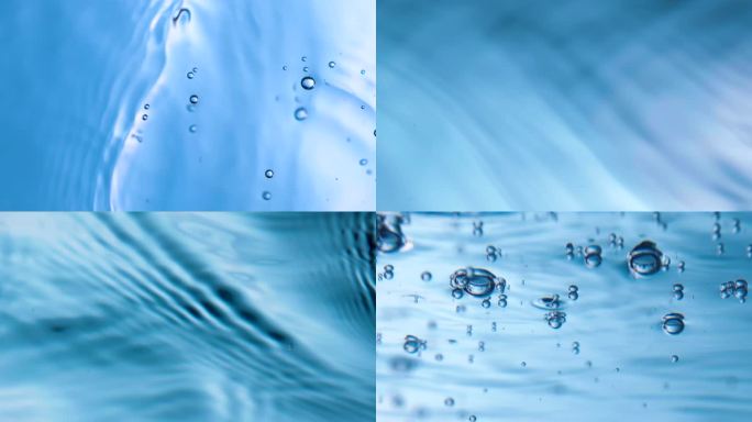 水滴水珠 水波