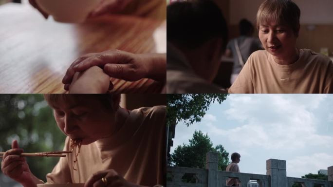 离家 远行 外出 亲情 不舍 远行一碗面