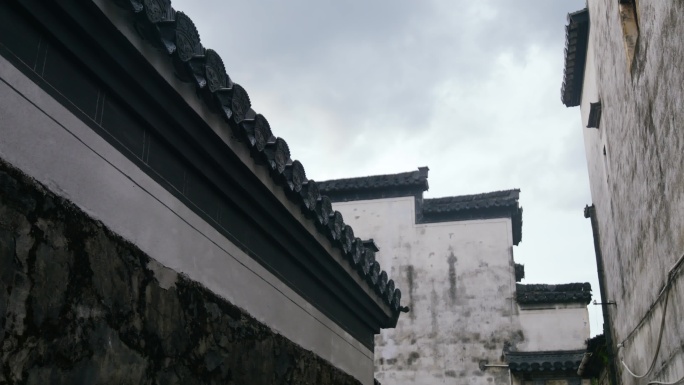 徽派建筑村落景观