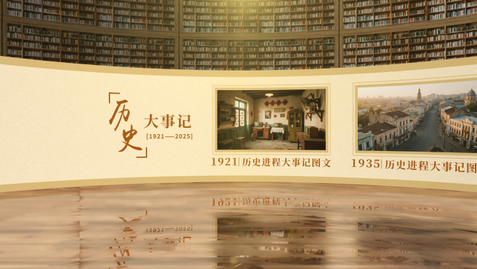 复古怀旧照片滚动展示