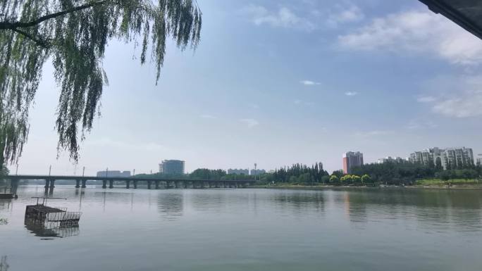 城市河畔风光-1