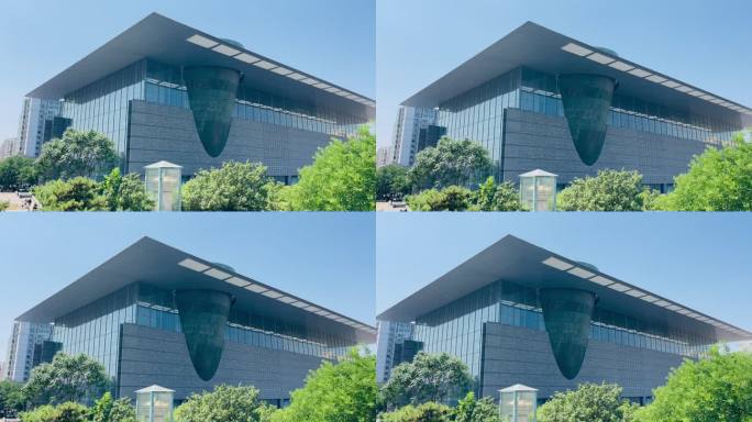 北京长安街上的首都博物馆