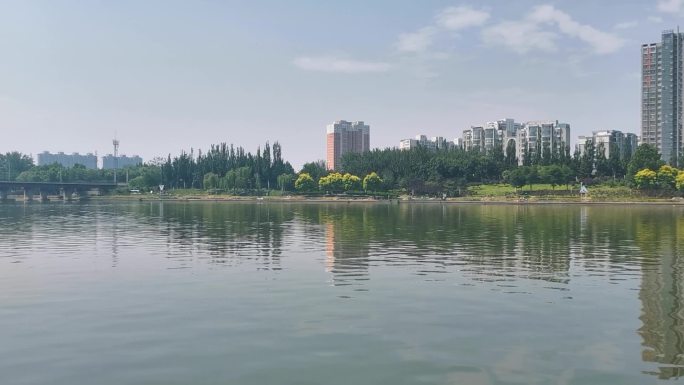 城市河畔风光-3