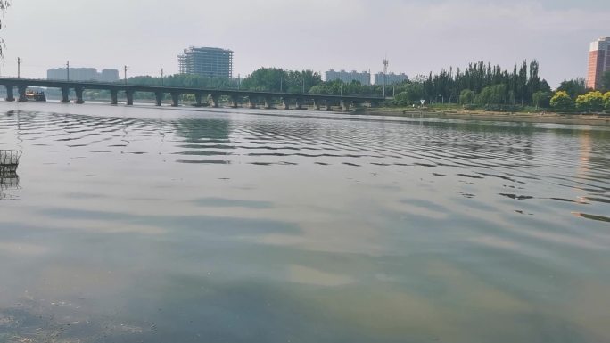 城市水景风光