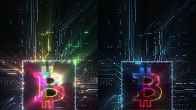 加密货币和数字钱包的力量。产业转型与客户服务。展望未来。3D渲染