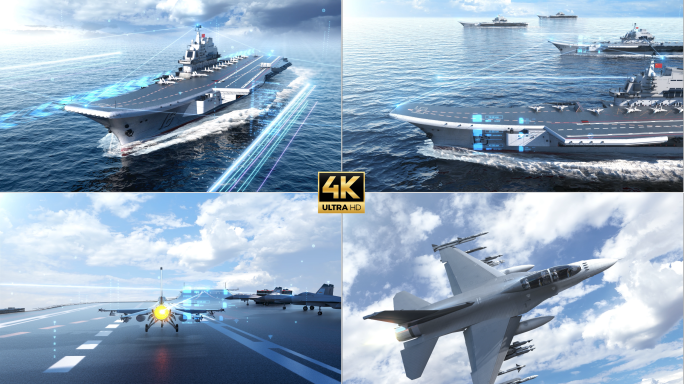 海军陆战队国防科技片头