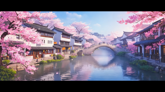 《一路生花》LED宽屏背景