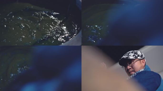 匠人手工蓝染染缬艺术 非遗文化