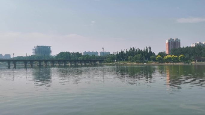 城市河畔风光-4
