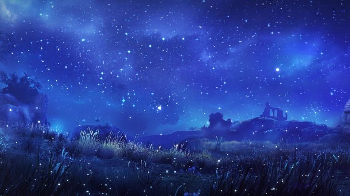 梦幻星夜童话世界