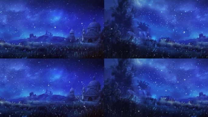 梦幻星夜童话世界