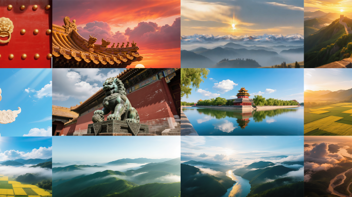 壮丽山河风光