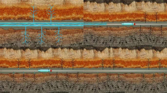 页岩气开采过程详解石油开采