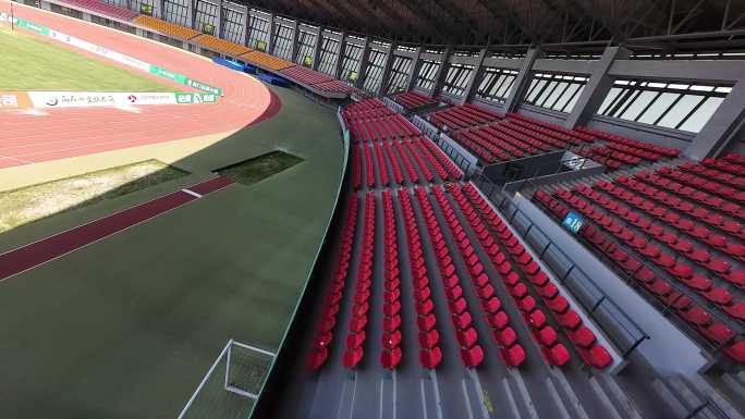 江苏城市足球联赛南通场地海门体育中心航拍