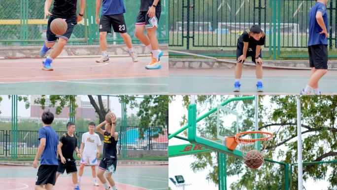 2025 青春校园奔跑活力大学生打篮球