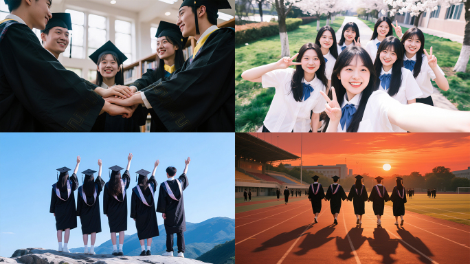 毕业季大学生活青春励志纪念回忆时光校园