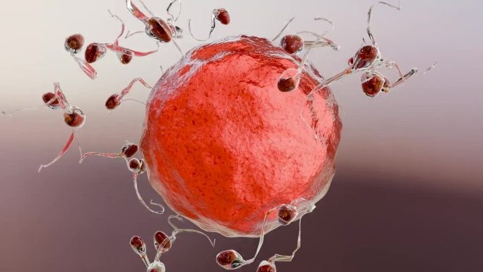 人类精子游向卵细胞自然受精，人工授精，男性精子受精，男性精子细胞接近卵细胞，变形，不育，受精前，精子