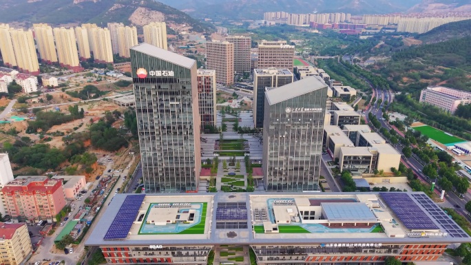 山东大学国家大学科技园4k航拍