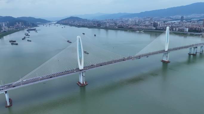 阅江大桥航拍
