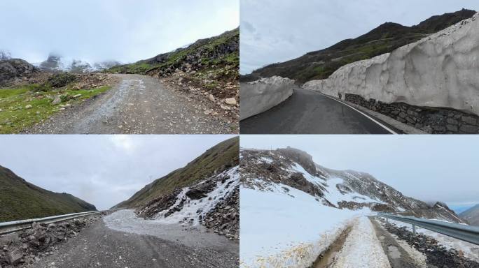 四川独库公路宝兴到丹巴六月份路况