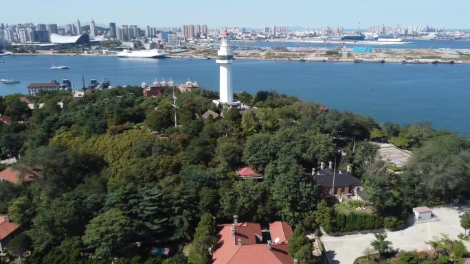 烟台山视频空镜素材