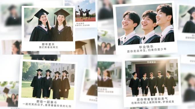毕业季青春纪念册 照片 相册 毕业相册