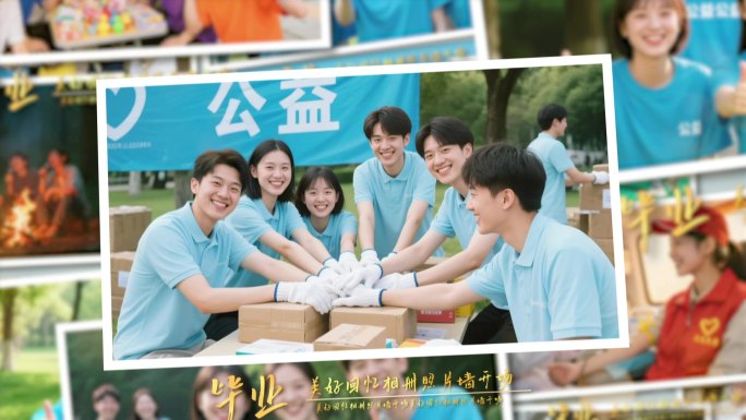温馨回忆相册毕业季相册简洁相册唯美相册