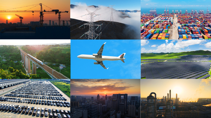 中国速度基建经济发展腾飞城市建设大国崛起