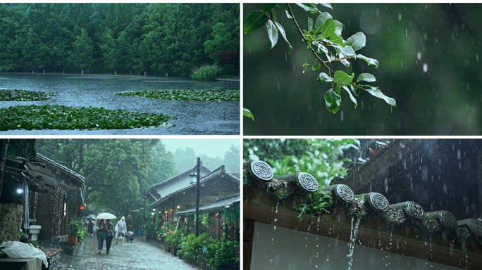 雨景
