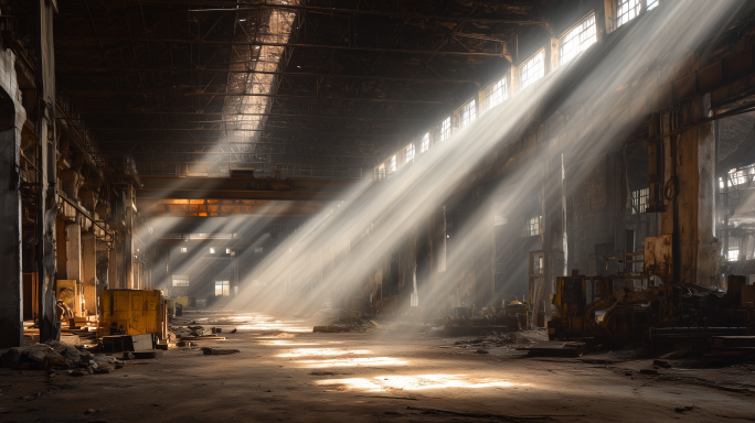 废弃工厂 废弃厂房 老工业基地