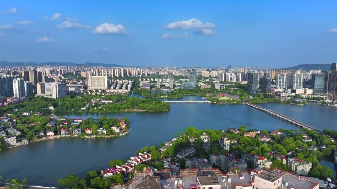 江宁百家湖商圈航拍