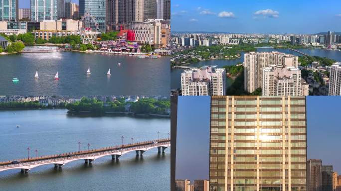江宁百家湖商圈航拍