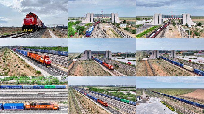 中欧班列 铁路运输 货运火车 货运铁路