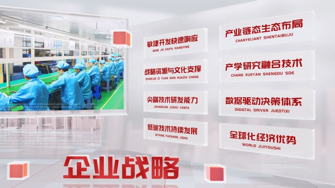 红色科技玻璃分类价格模块板块类别模板