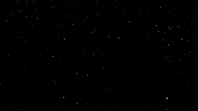 6k雪花飘落带通道