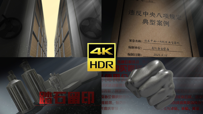 八项规定 反腐片头 纪检 监察 反腐片头