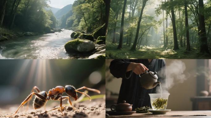 夏天 万物繁茂 生机勃勃 自然生息