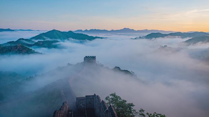 壮美长城云海景观