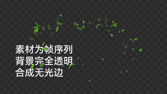 绿叶飞舞_环绕