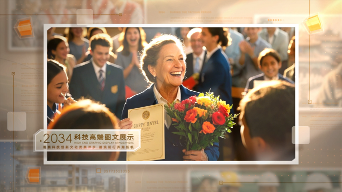 高级感多图片包装 大气图文展示