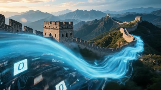 长城上的数字信息流