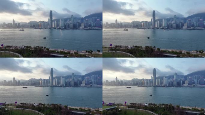 香港西九龙文娱艺术区及香港海港