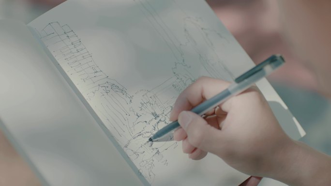 手绘创作过程记录