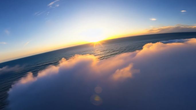 大海航拍FPV