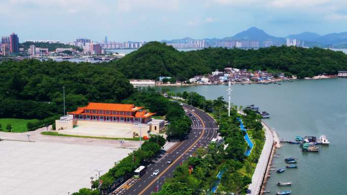 4K汕尾市海边航拍
