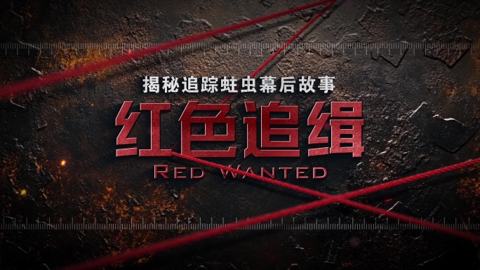 4K纪委反腐 刑侦警示教育片头标题