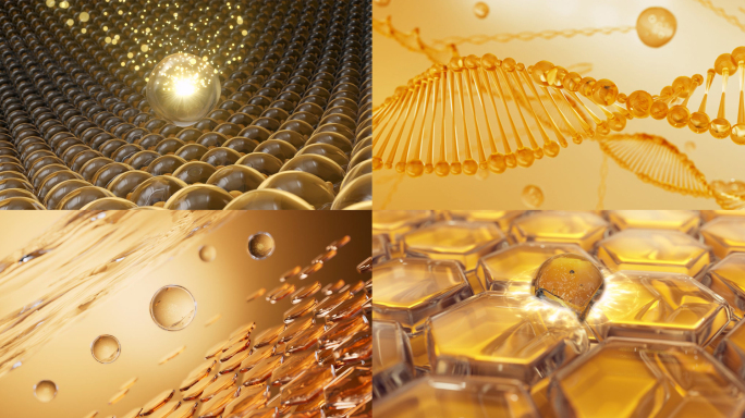 精华分子细胞皮肤成分展示