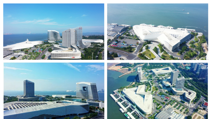 厦门五通客运码头航拍合集